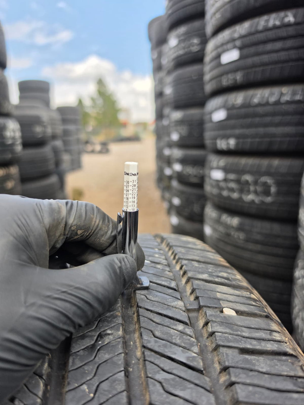 235/55R20 Pair (2 Used Tires) Yokohama Geolander CV
