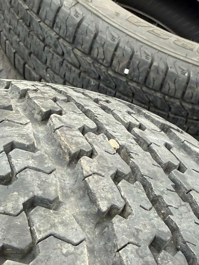 ST225/75R15 Set (4 Used Tires) Goodyear Marathon