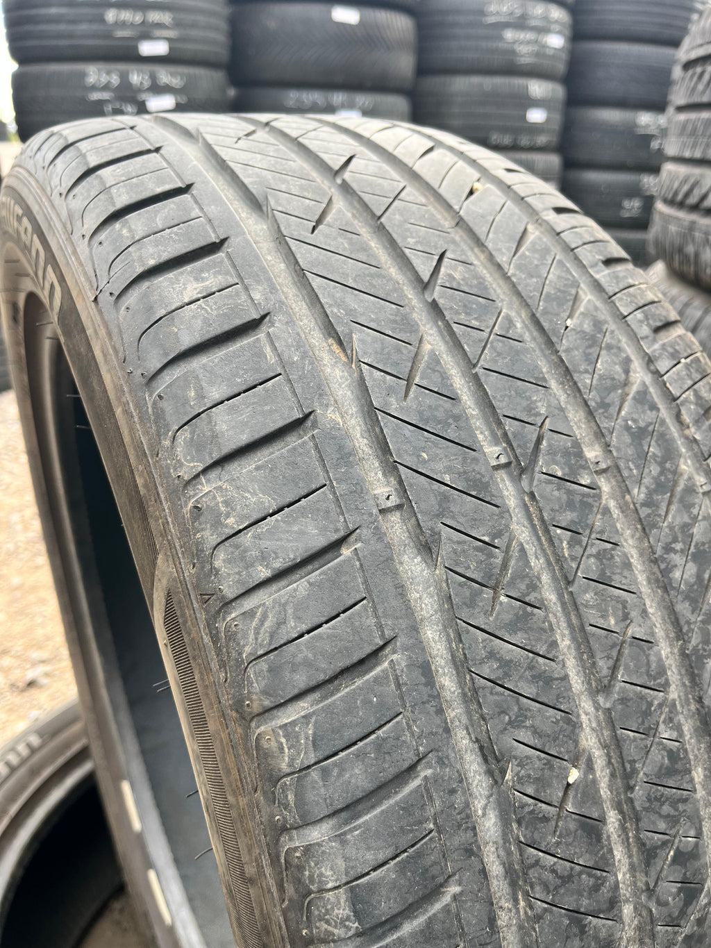 255/45ZR19 Pair (2 Used Tires) Continental S FIT AS