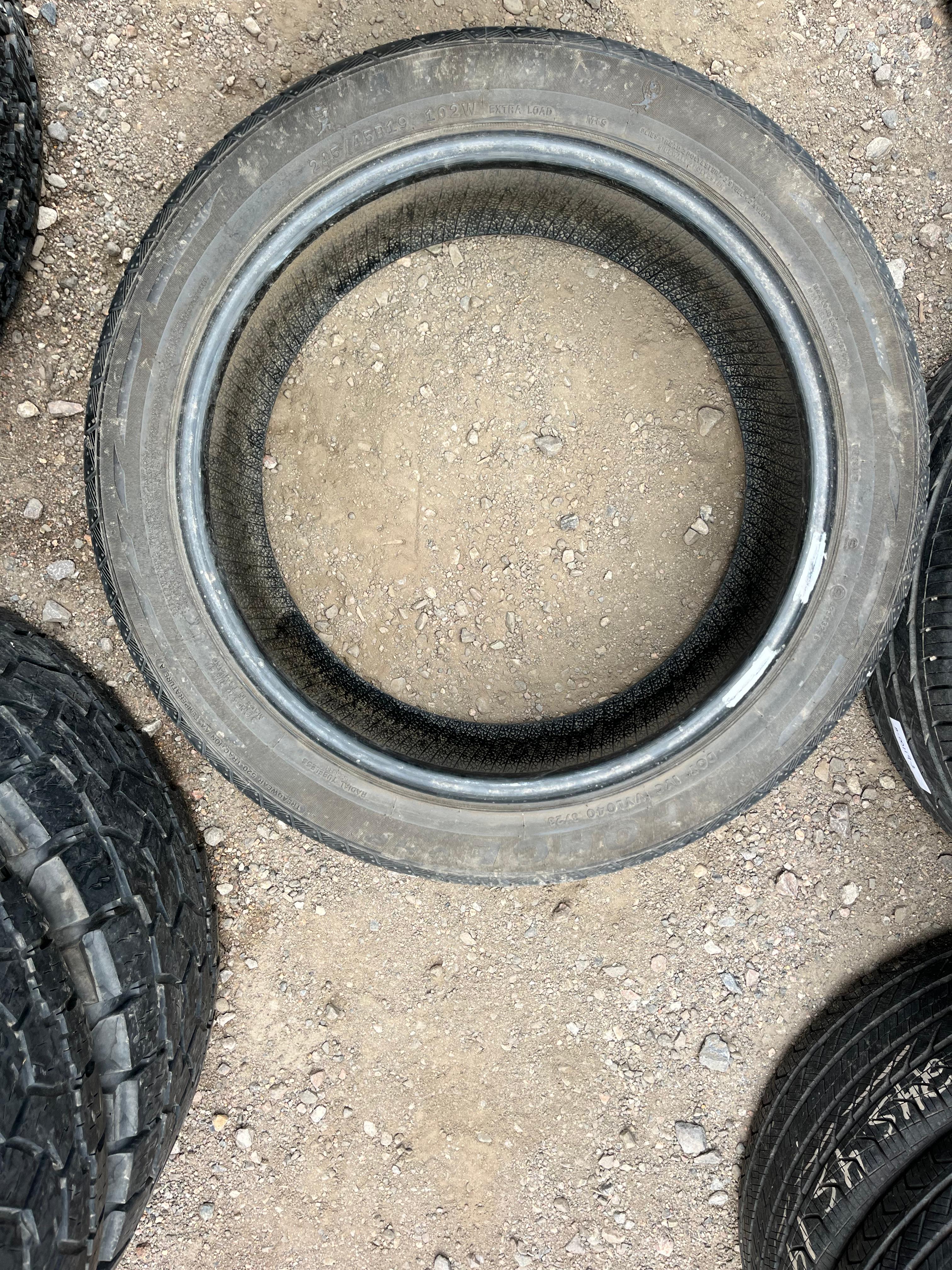 245/45R19 Pair (2 Used Tires) ATLAS Force