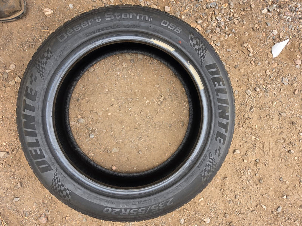 235/55R20 Set (4 Used Tires) Delinte Desert Storm DS8