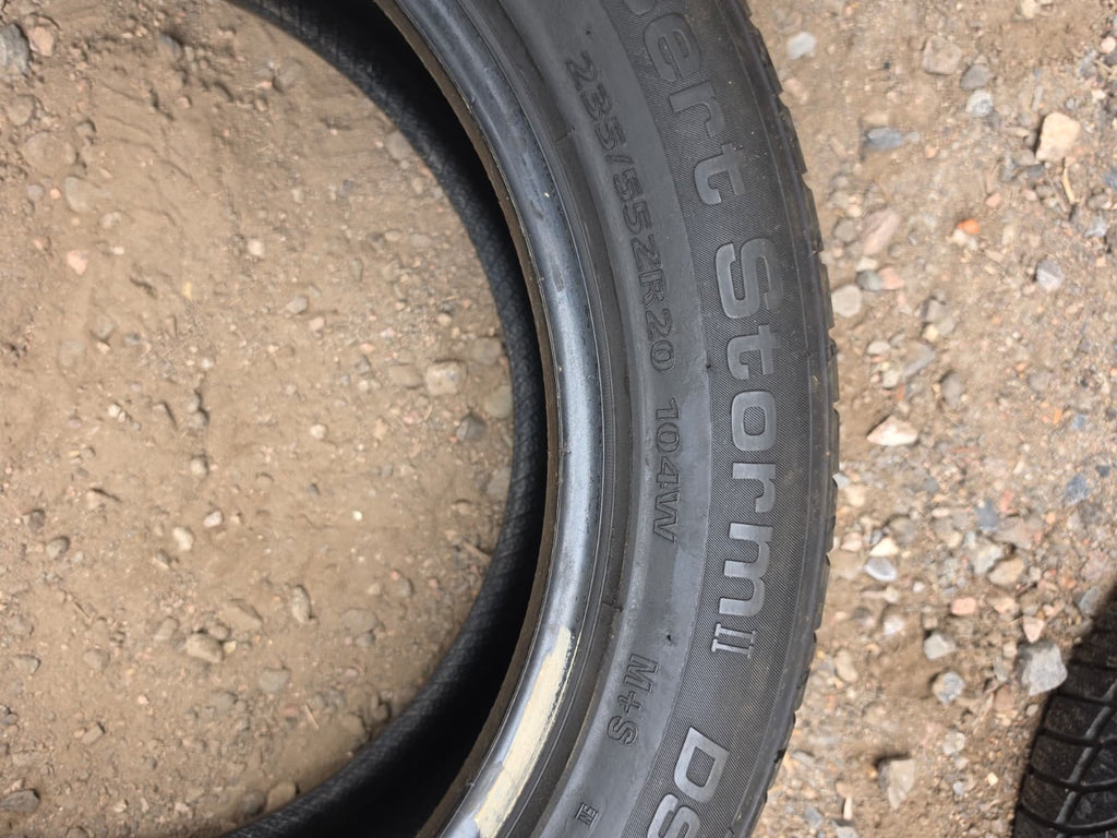 235/55R20 Set (4 Used Tires) Delinte Desert Storm DS8