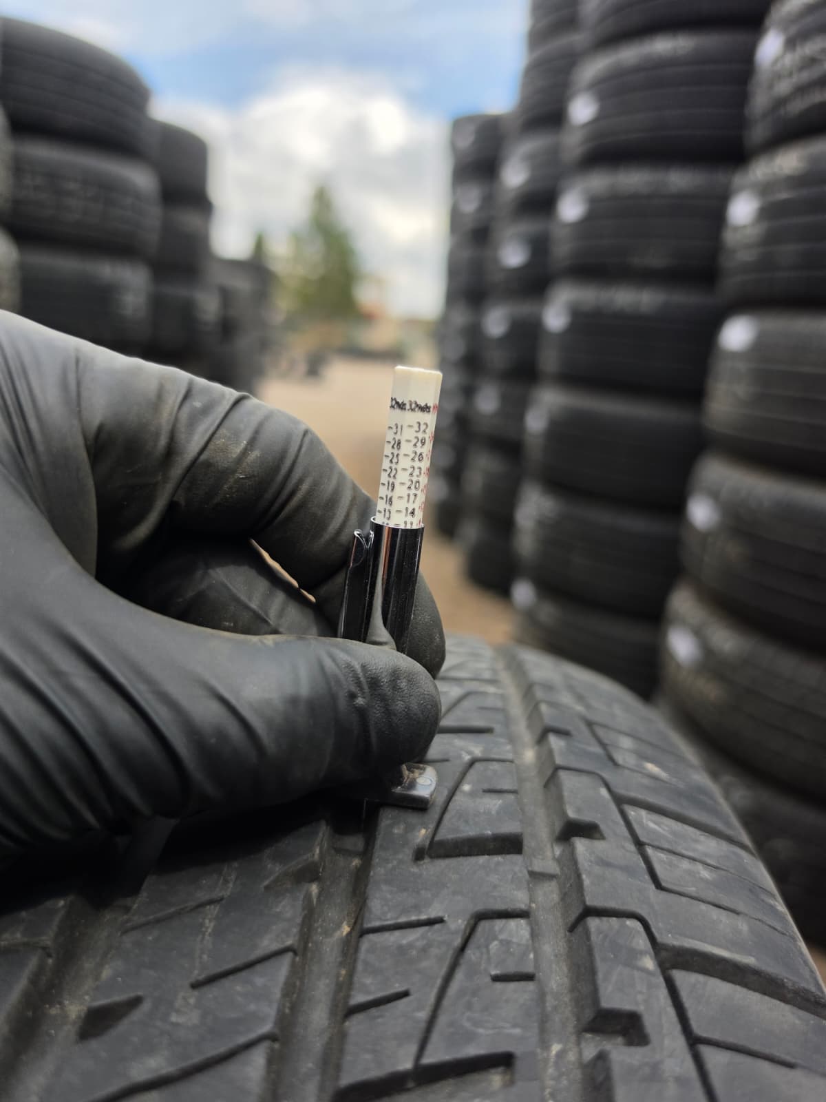 235/55R20 Set (4 Used Tires) Goodyear Assurance