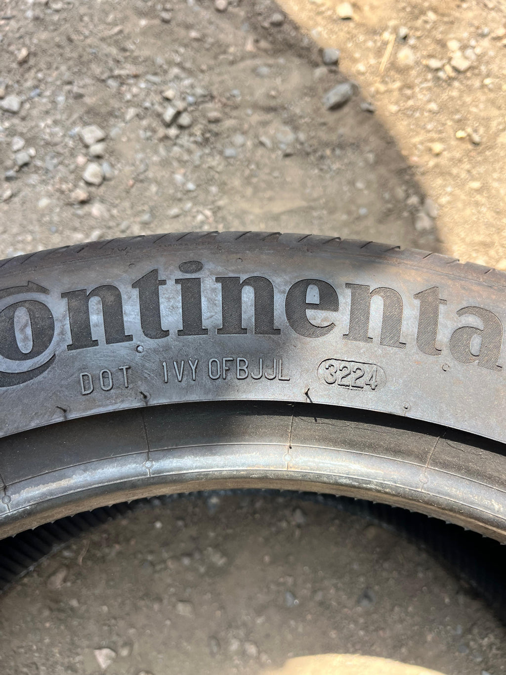 255/45R19 Set (4 Used Tires) Continental Pro Contact
