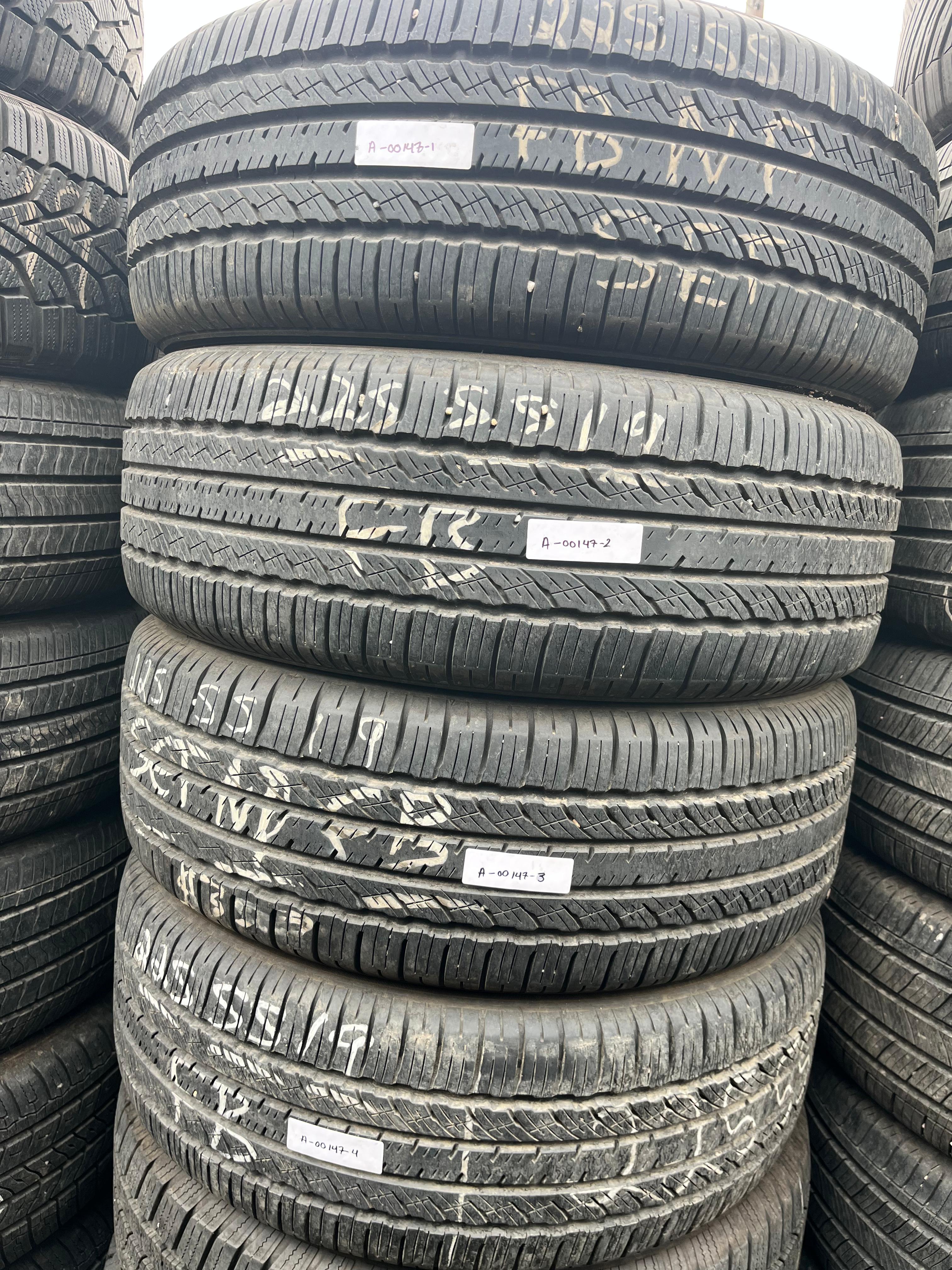 225/55R19 Set (4 Used Tires) Toyo Toyo A36