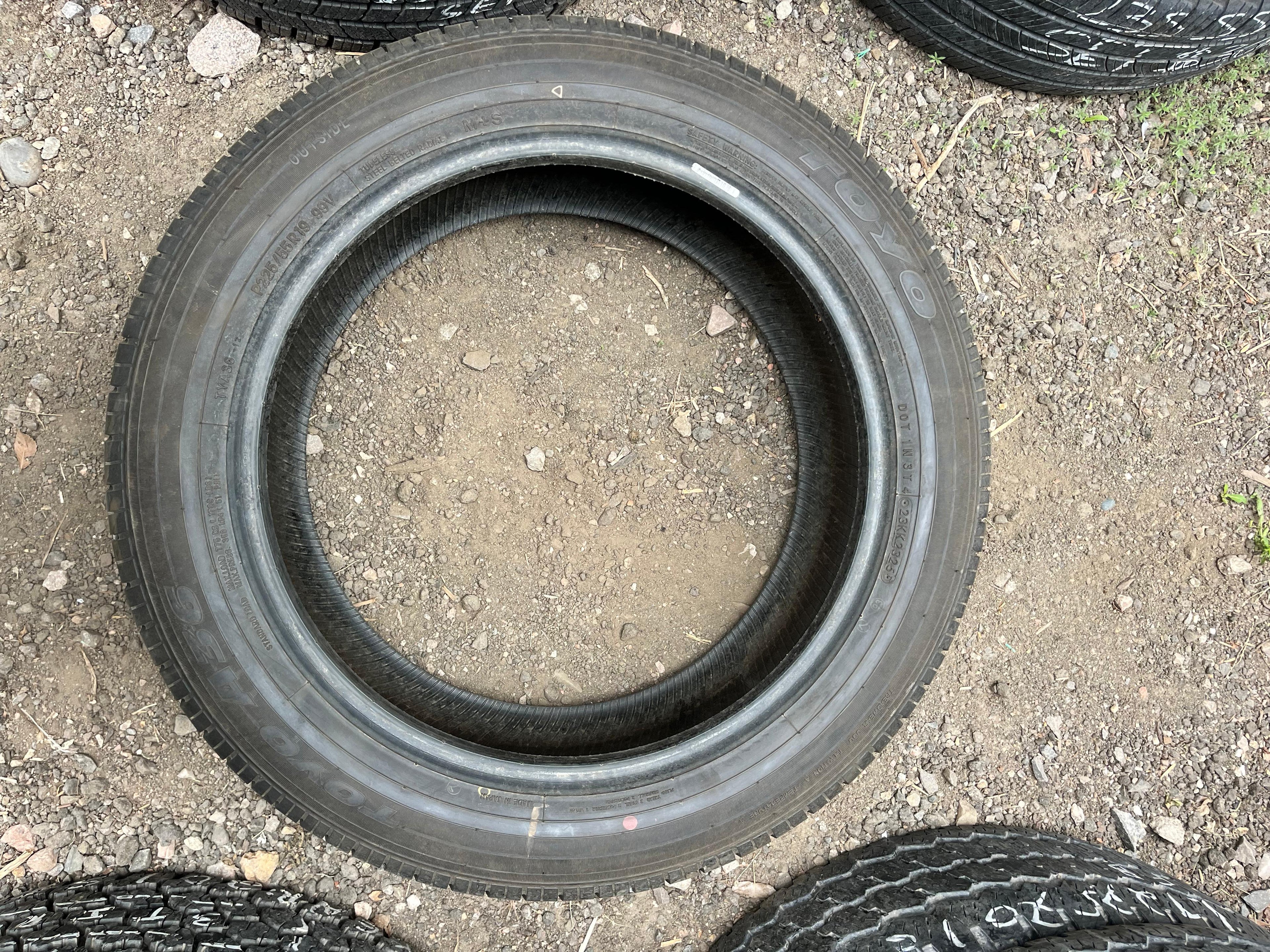 225/55R19 Set (4 Used Tires) Toyo Toyo A36