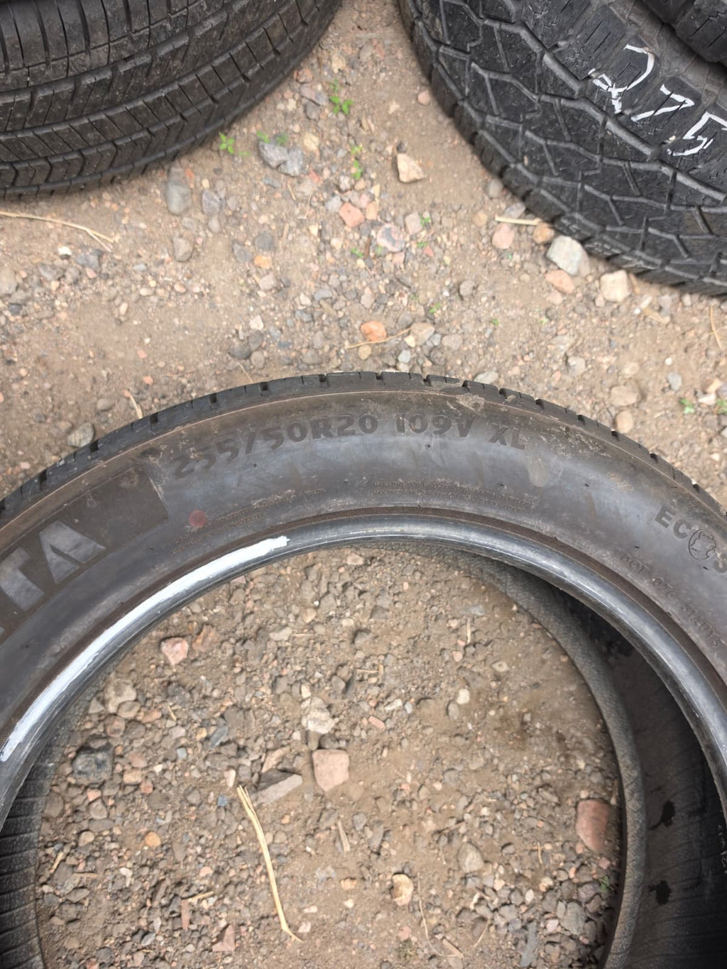 255/50R20 Pair (2 Used Tires) Advanta HP-02
