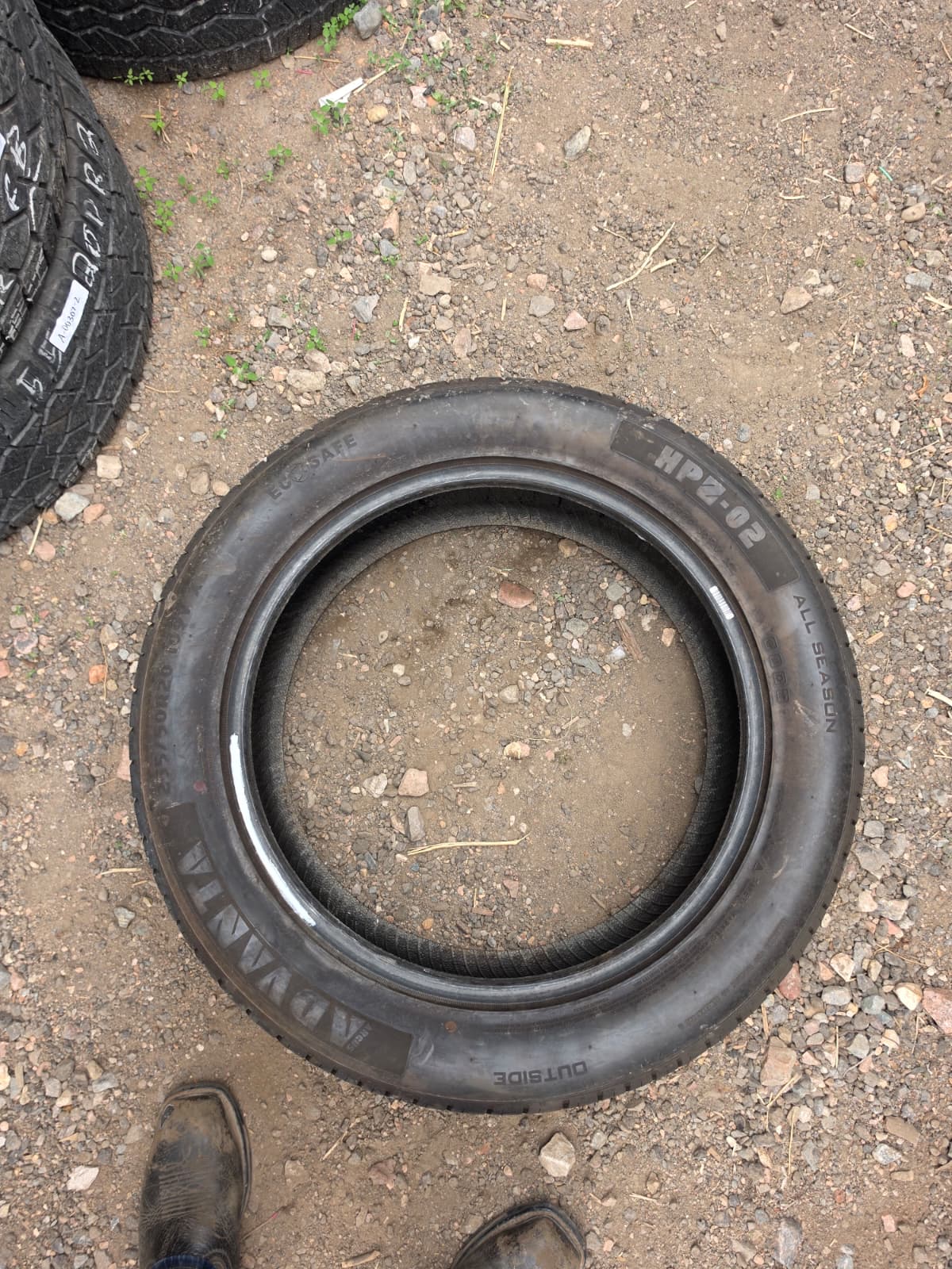 255/50R20 Pair (2 Used Tires) Advanta HP-02