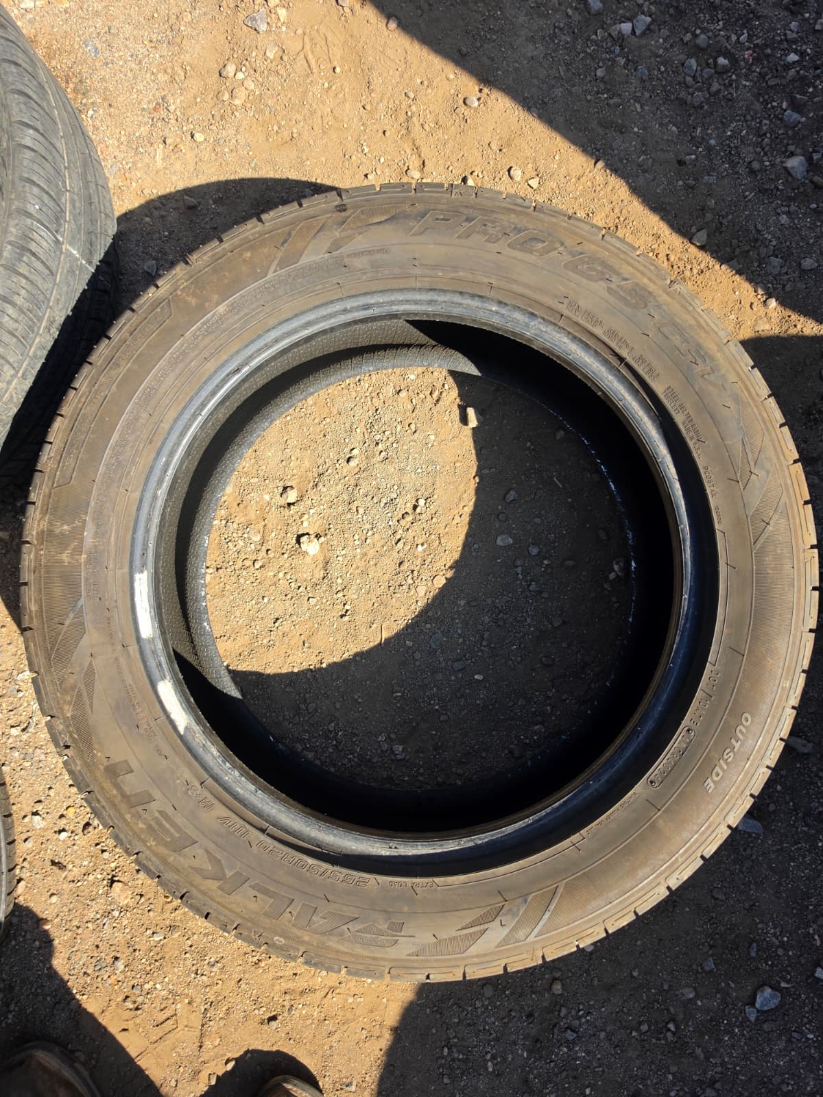 265/50R20 Set (4 Used Tires) Falken Pro G-5