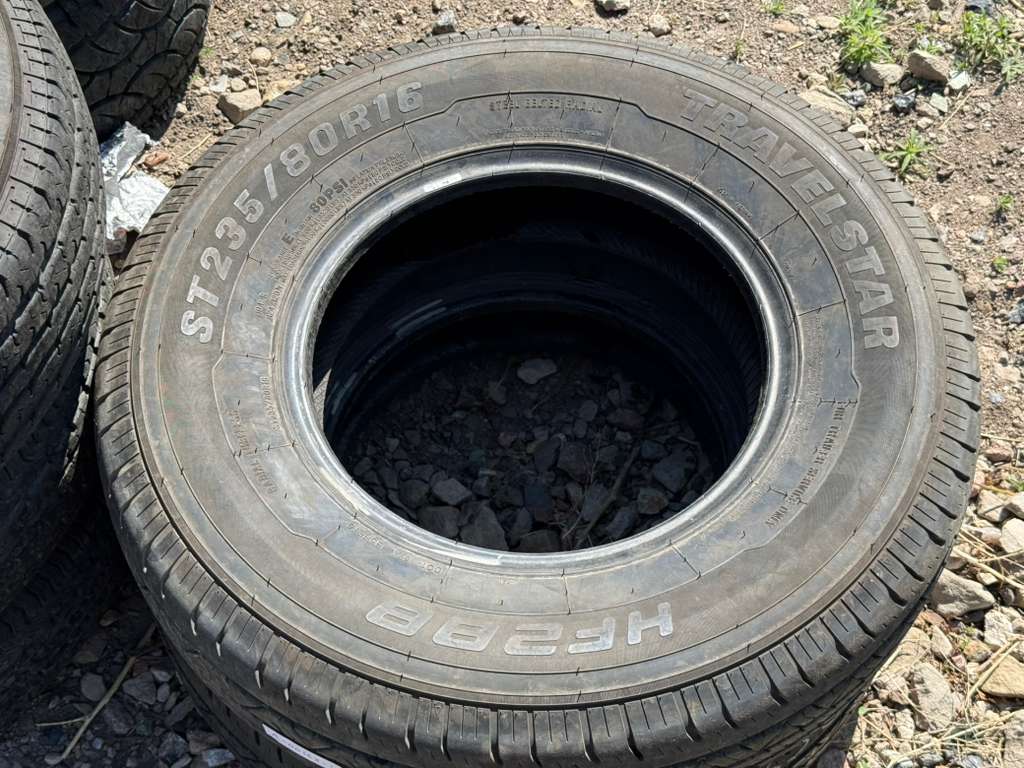 ST235/80R16 Pair (2 Used Tires) Star HF288