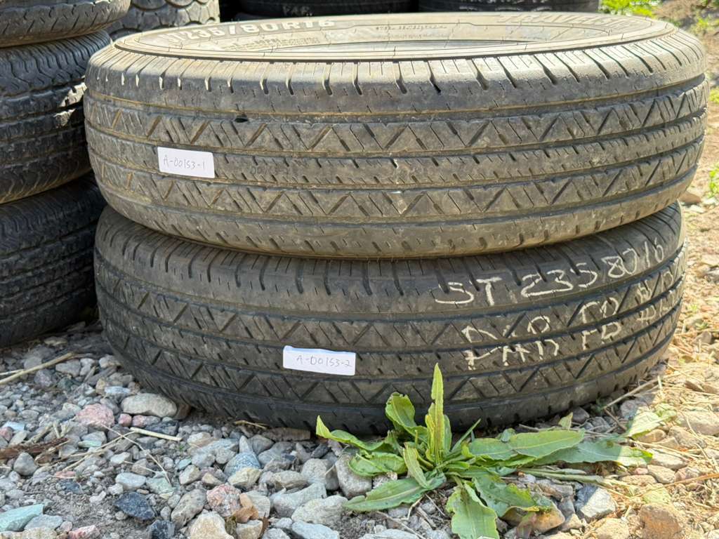 ST235/80R16 Pair (2 Used Tires) Star HF288