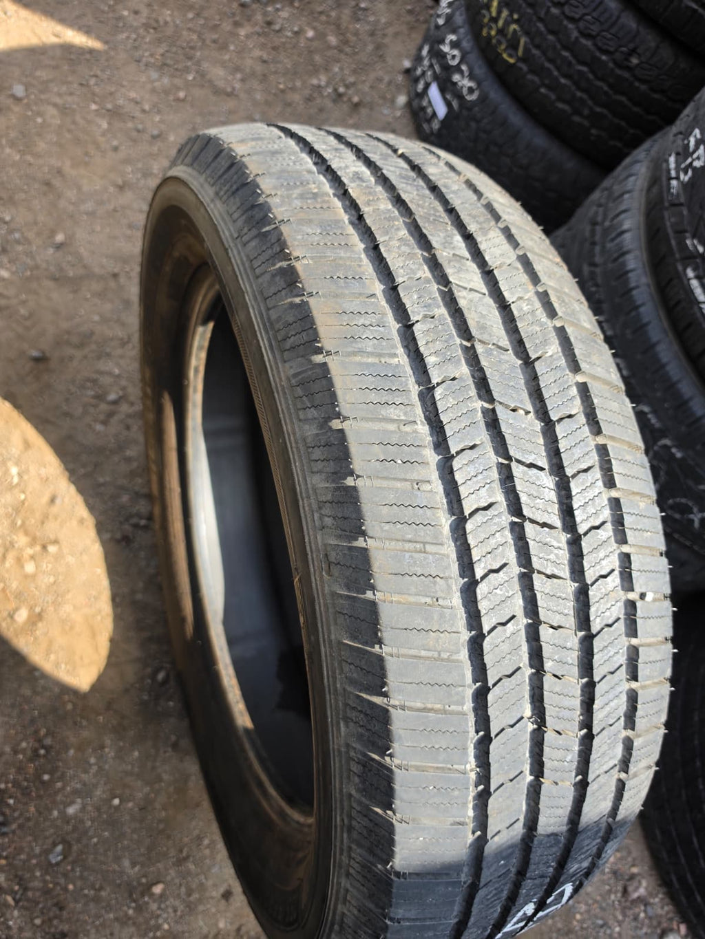 255/55R20 Pair (2 Used Tires) Michelin Defender LTX