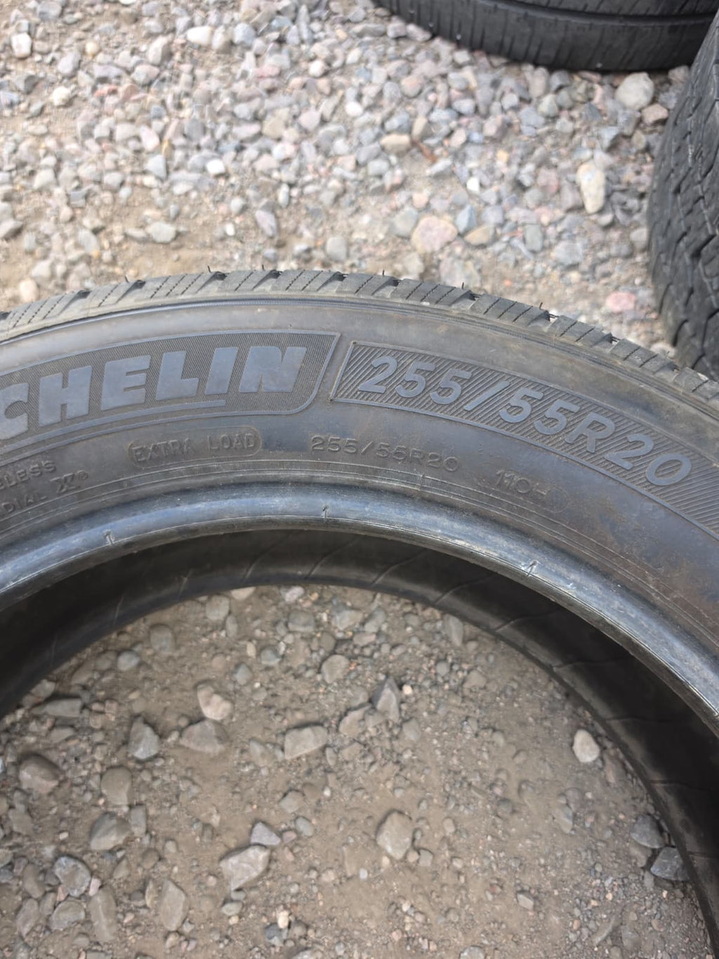 255/55R20 Pair (2 Used Tires) Michelin Defender LTX