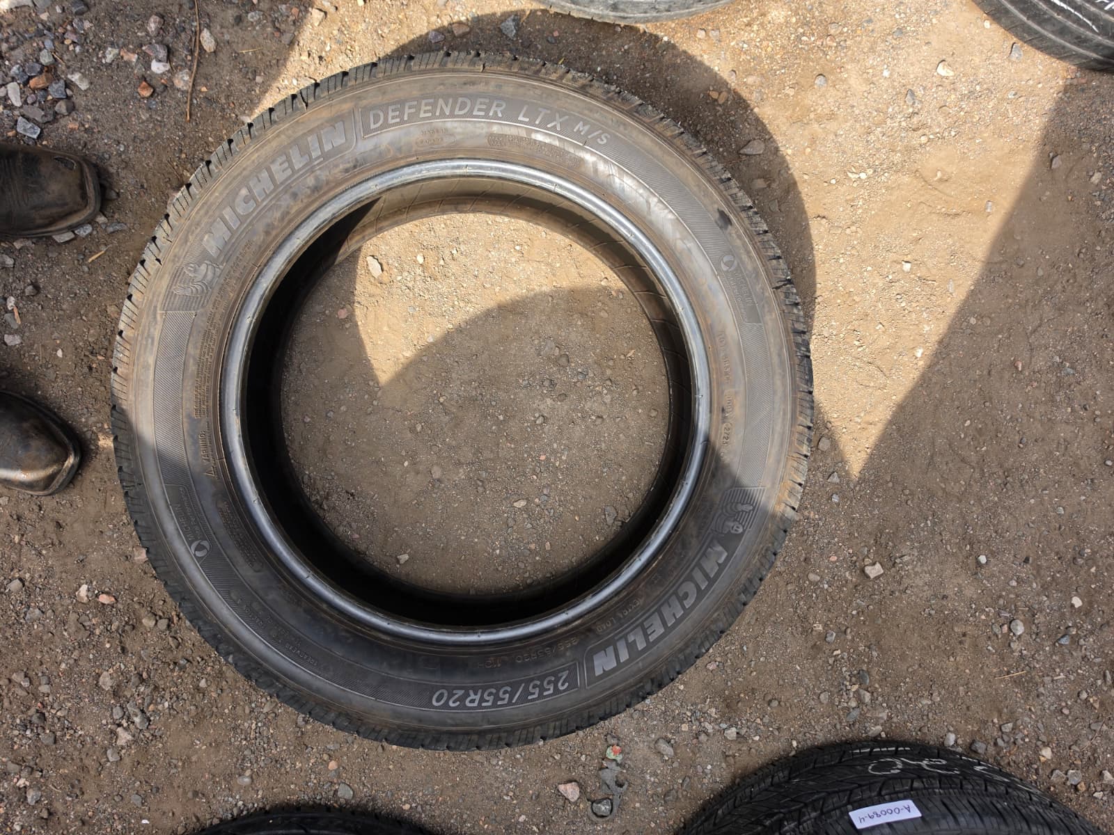 255/55R20 Set (4 Used Tires) Michelin Defender