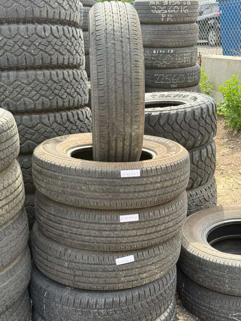 ST225/75R15 Set (4 Used Tires) Trailer King RST