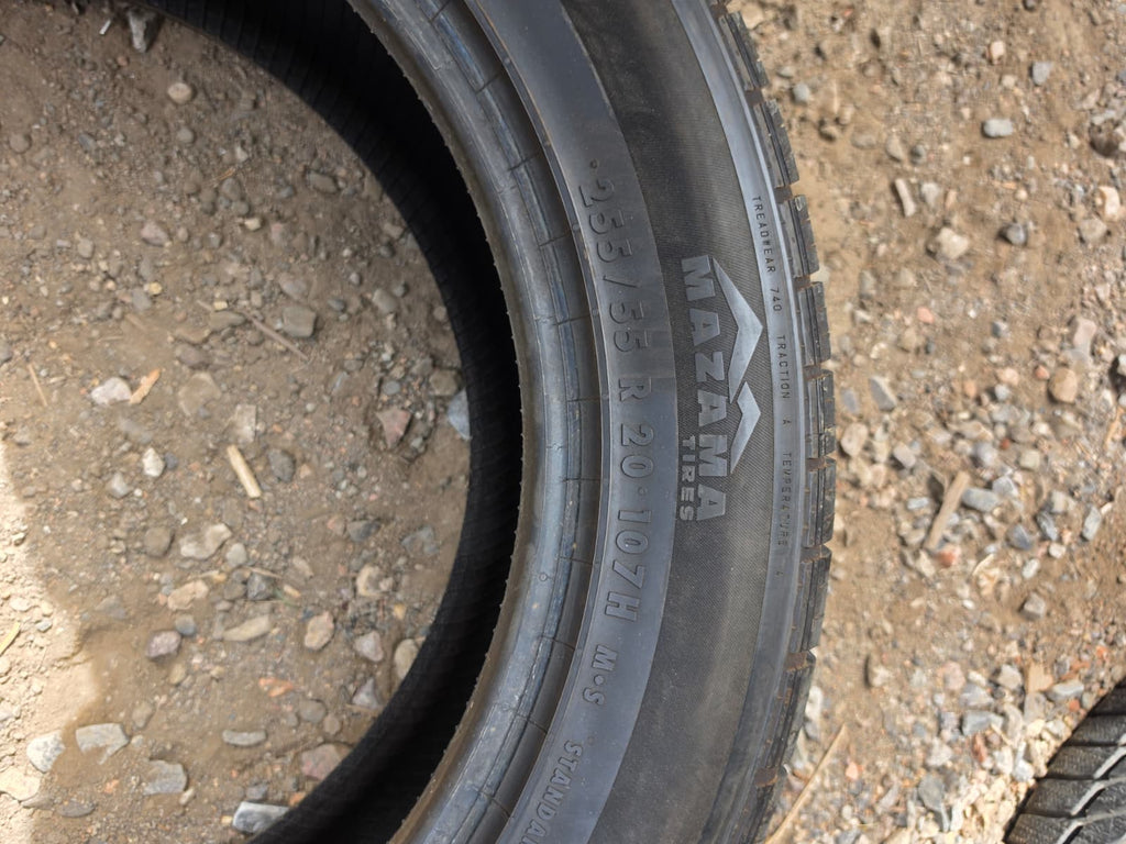 255/55R20 Pair (2 Used Tires) Mazama Open Range HTS