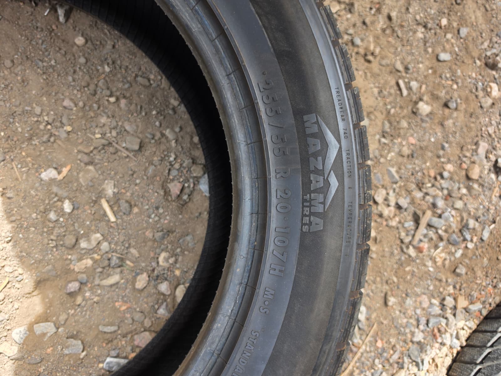 255/55R20 Pair (2 Used Tires) Mazama Open Range HTS