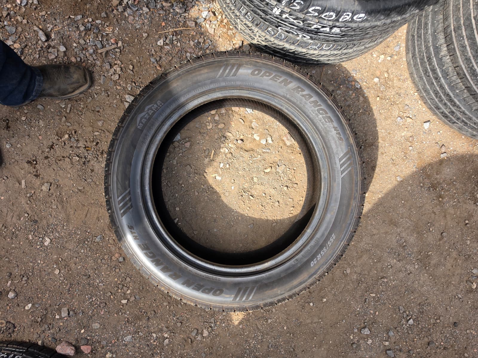 255/55R20 Pair (2 Used Tires) Mazama Open Range HTS