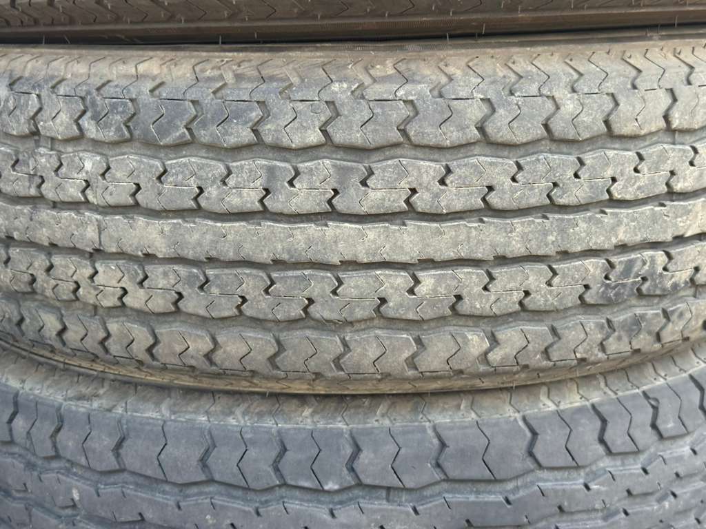 ST225/75R15 Pair (2 Used Tires) Power King Towmax STR