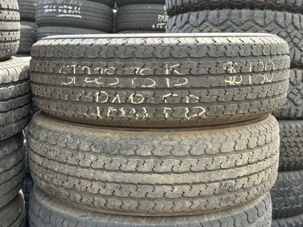 ST225/75R15 Pair (2 Used Tires) Power King Towmax STR