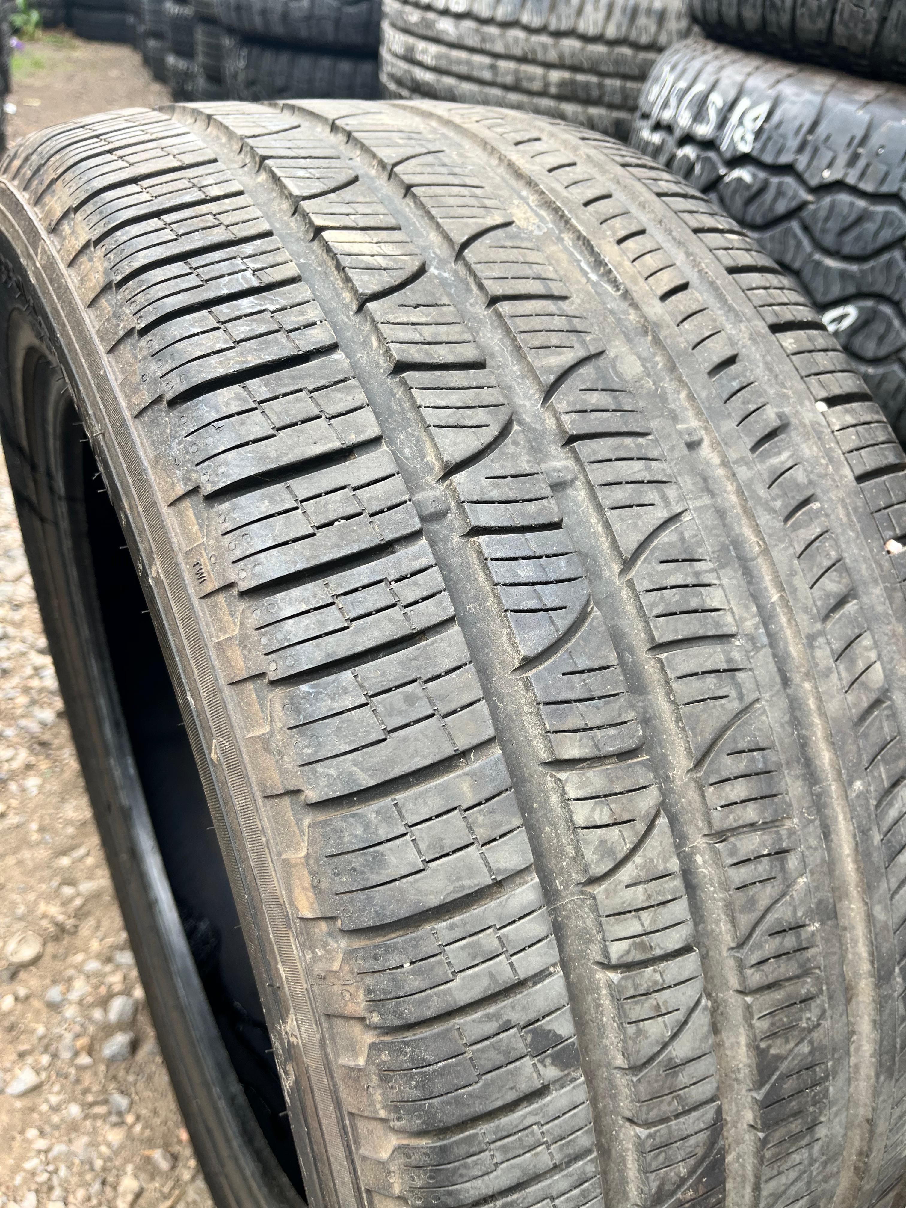 295/45R19 Pair (2 Used Tires) Pirelli Scorpion