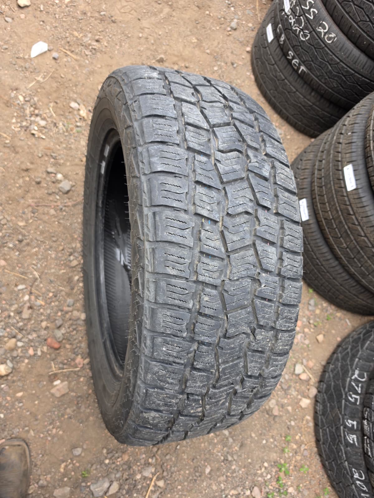 275/55R20 Pair (2 Used Tires) Big O Big Foot