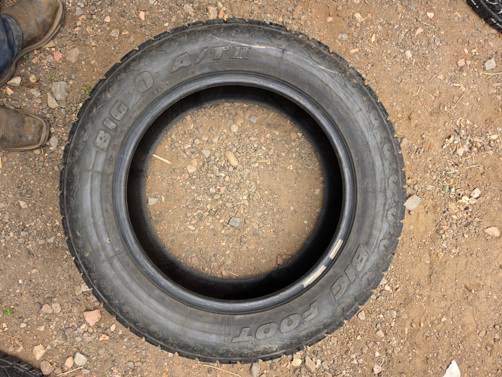 275/55R20 Pair (2 Used Tires) Big O Big Foot