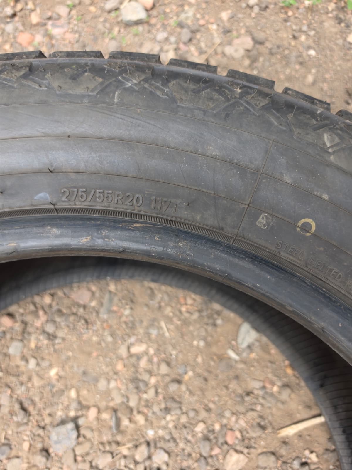 275/55R20 Pair (2 Used Tires) Big O Big Foot