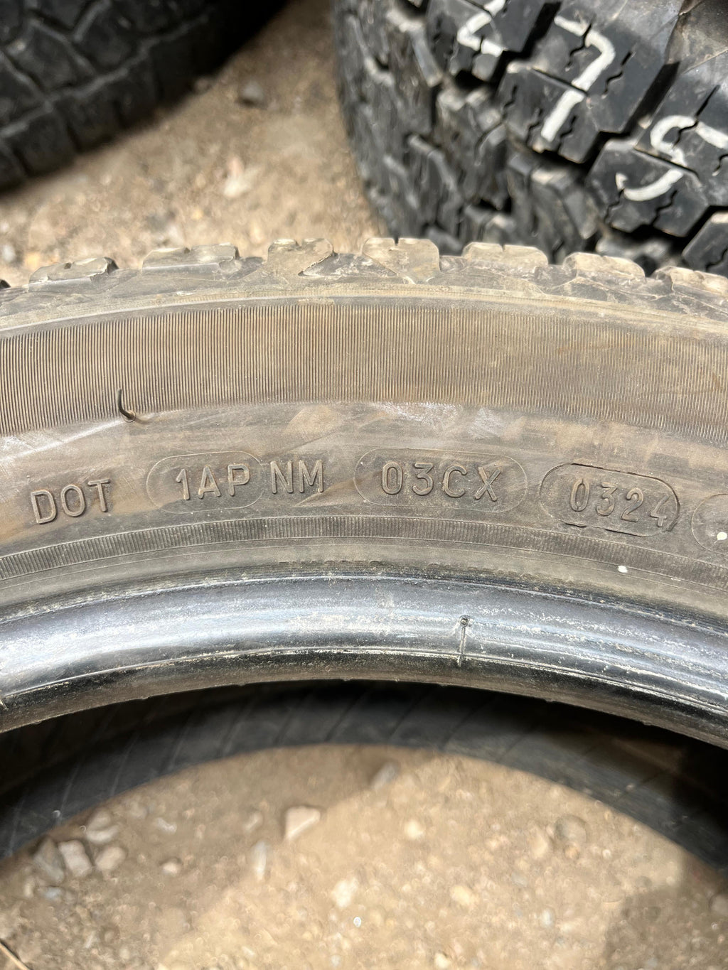 235/50R19 Pair (2 Used Tires) Michelin Cross Climate