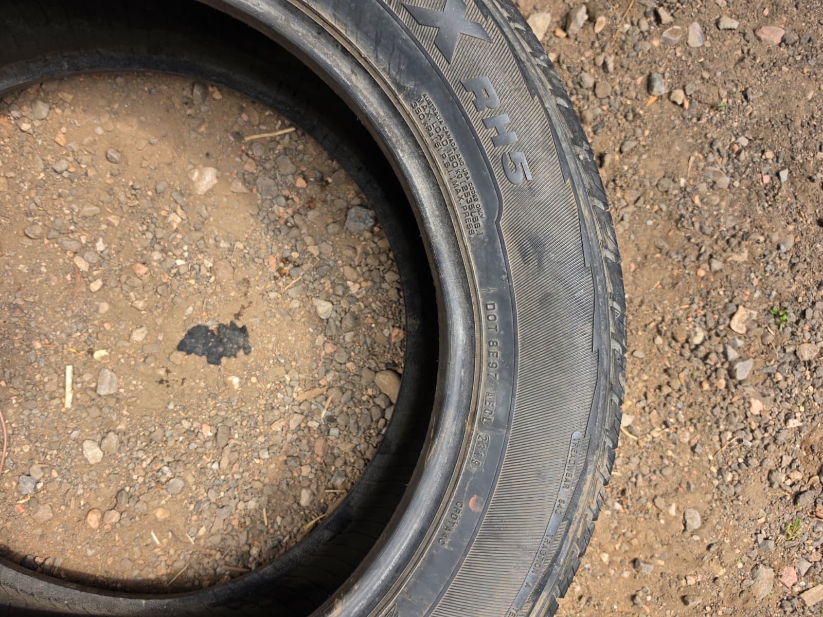 275/55R20 Set (4 Used Tires) Nexen Roadian HTX