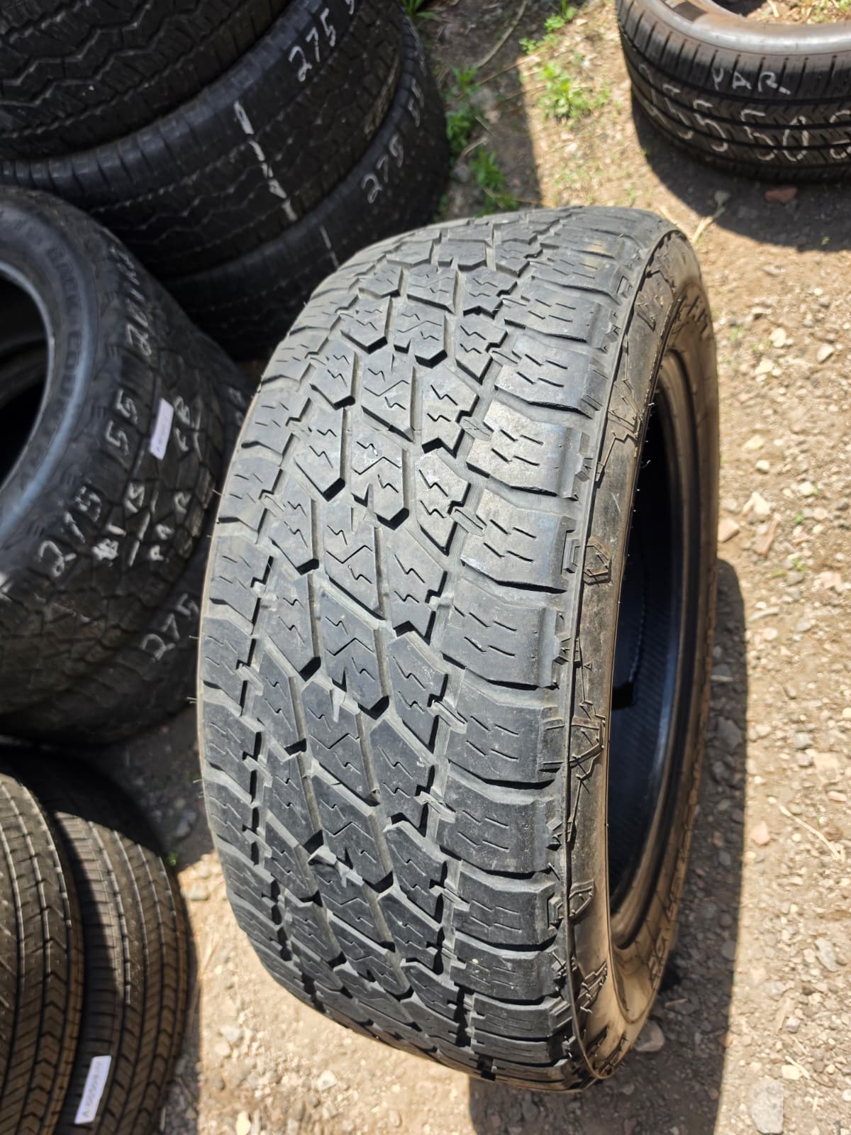 275/55R20 Set (4 Used Tires) Nitto Terra Grappler G2