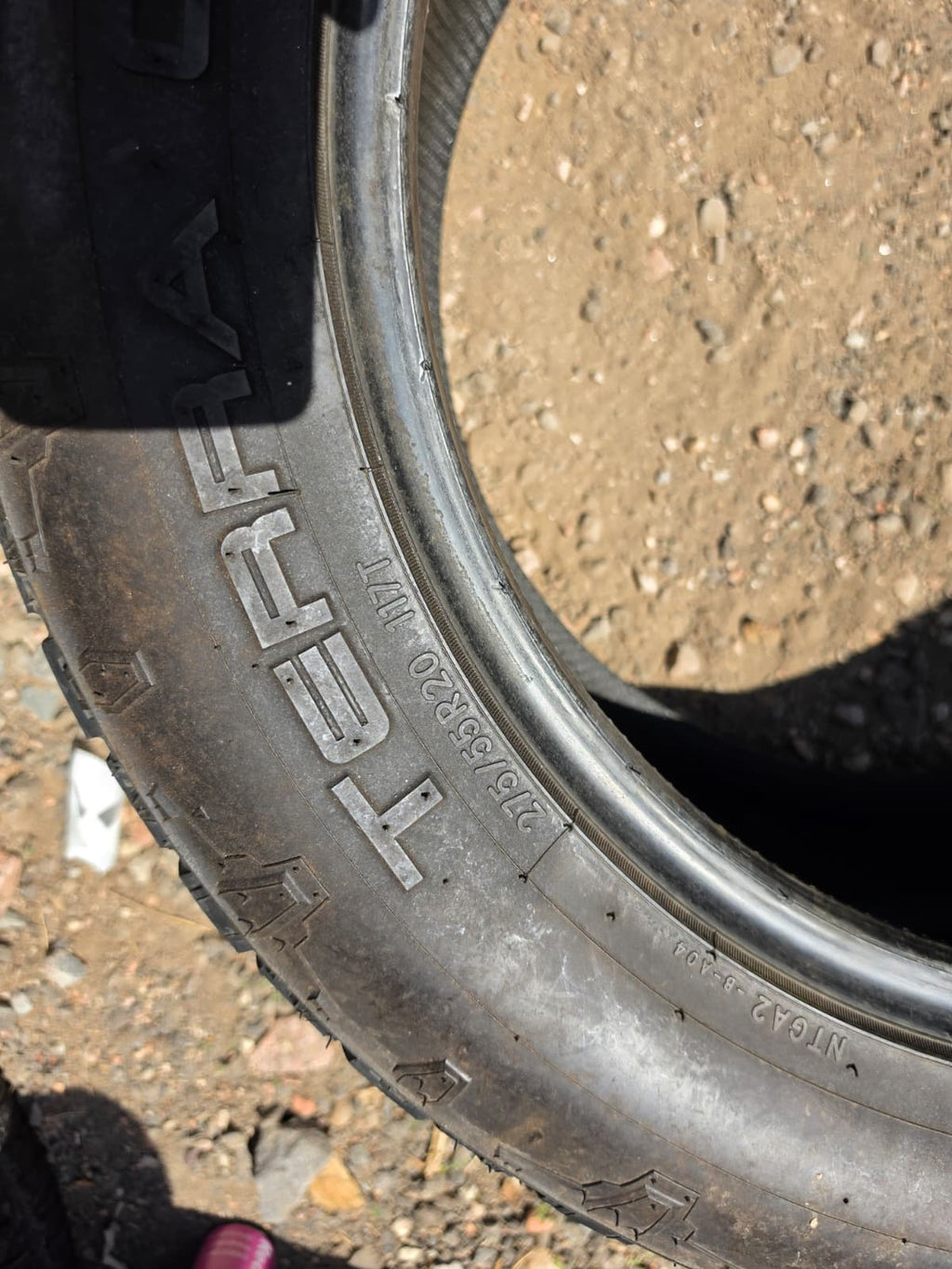 275/55R20 Set (4 Used Tires) Nitto Terra Grappler G2