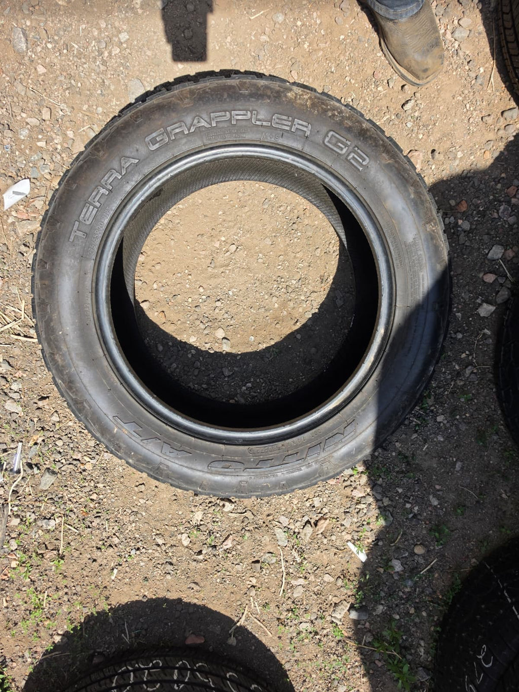 275/55R20 Set (4 Used Tires) Nitto Terra Grappler G2