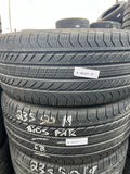235/50R19 Pair (2 Used Tires) Continental Pro Contact