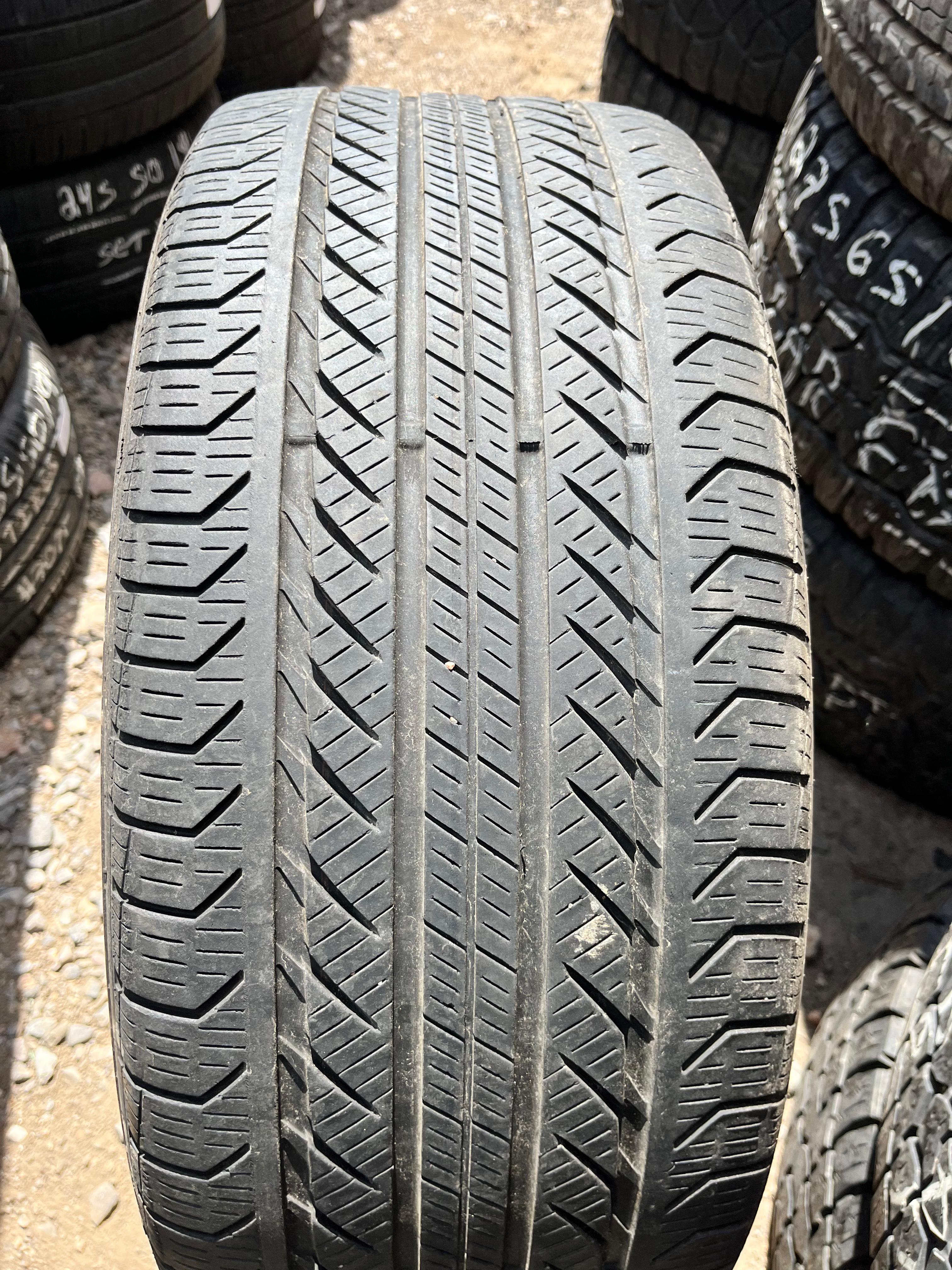 235/50R19 Pair (2 Used Tires) Continental Pro Contact