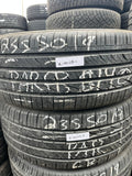 235/50R9 Pair (2 Used Tires) Hankook Ventus S1 Noble