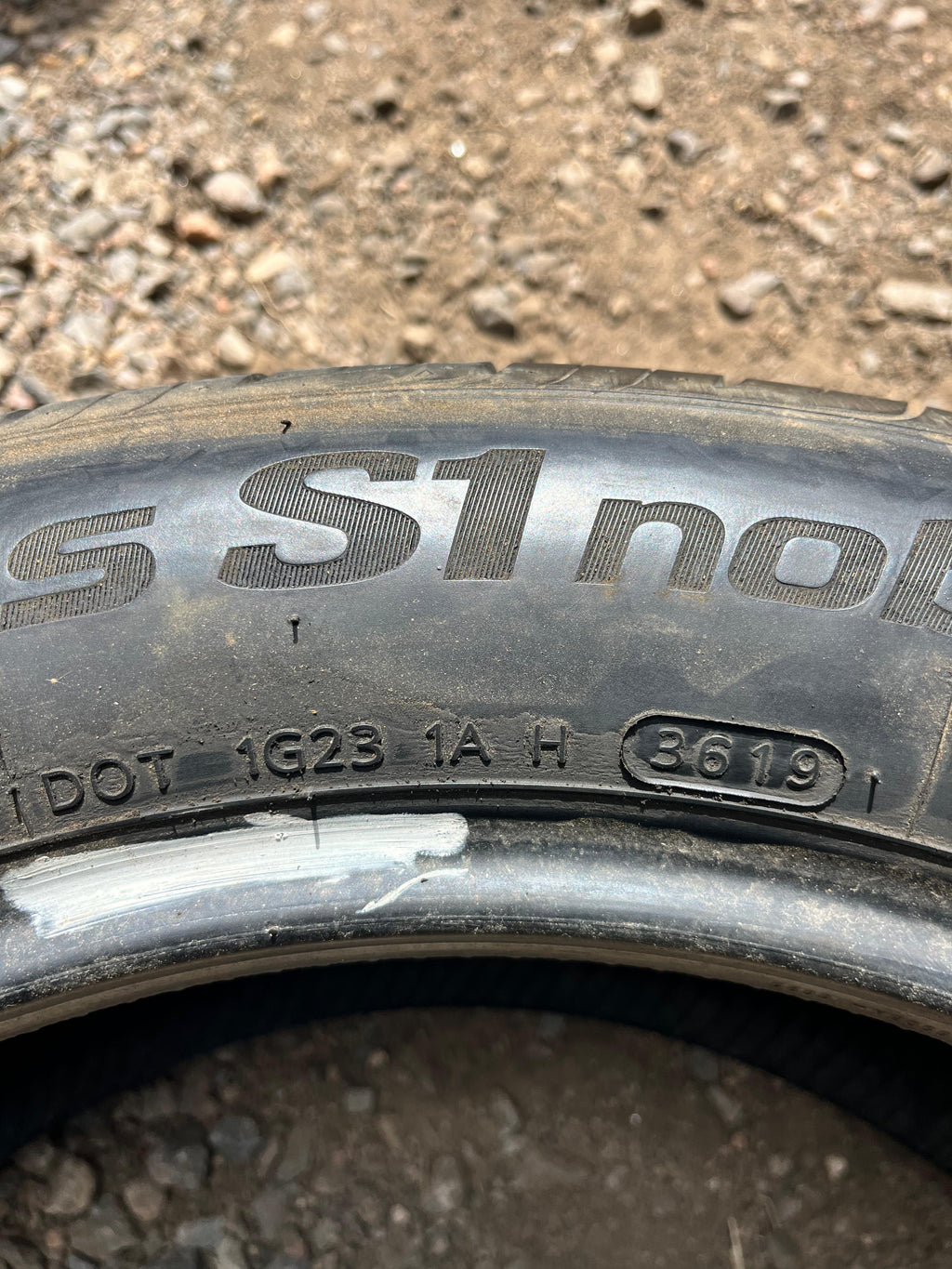 235/50R9 Pair (2 Used Tires) Hankook Ventus S1 Noble