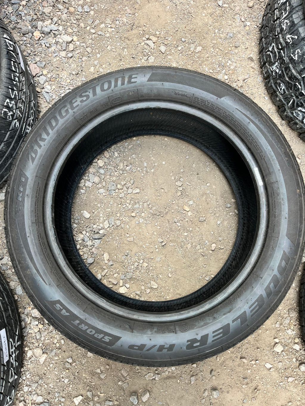 245/50R19 Set (4 Used Tires) Bridgestone Dueler