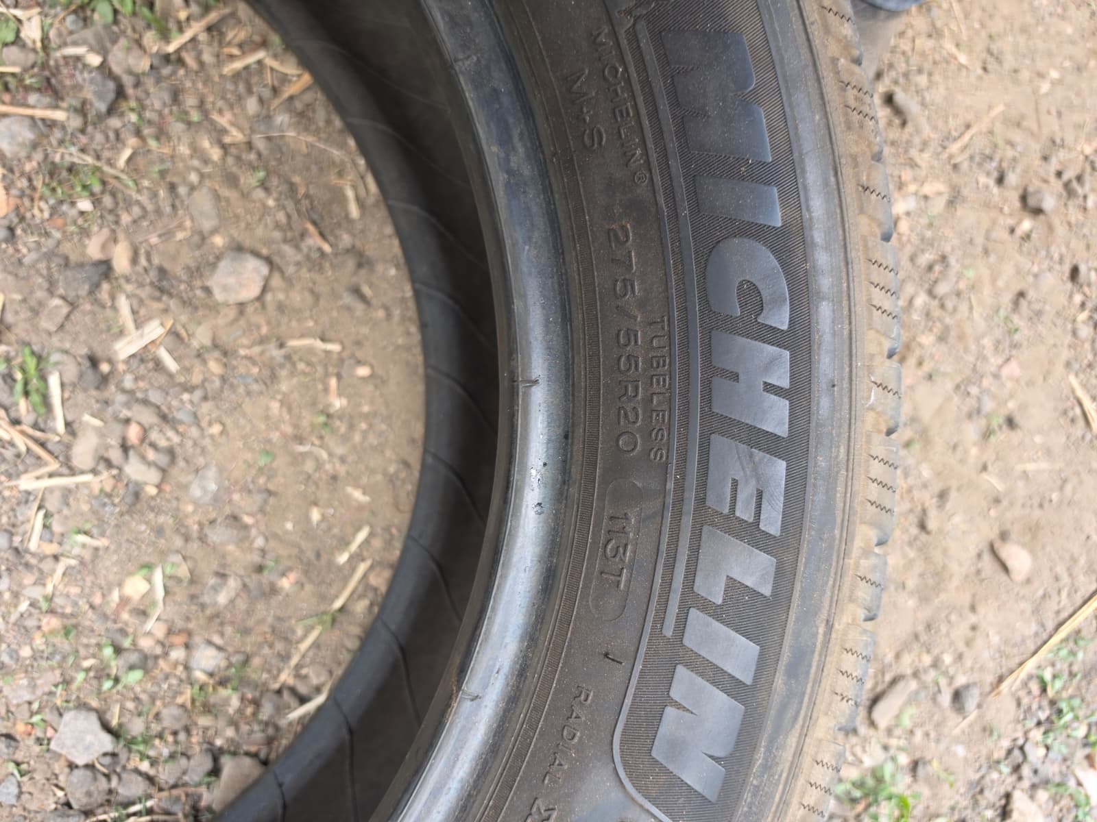 275/55R20 Set (4 Used Tires) Michelin Defender LTX