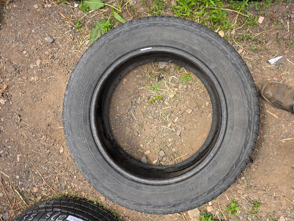 275/55R20 Pair (2 Used Tires) Bridgestone Dueler H/L