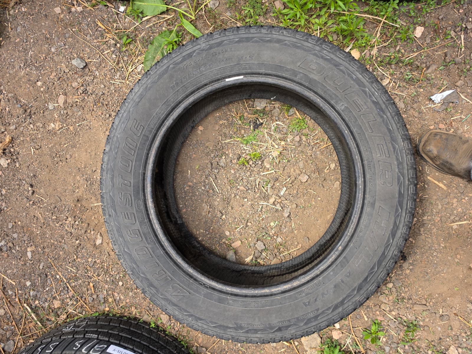 275/55R20 Pair (2 Used Tires) Bridgestone Dueler H/L