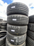 225/55R19 Set (4 Used Tires) Bridgestone Ecopia h/l 422