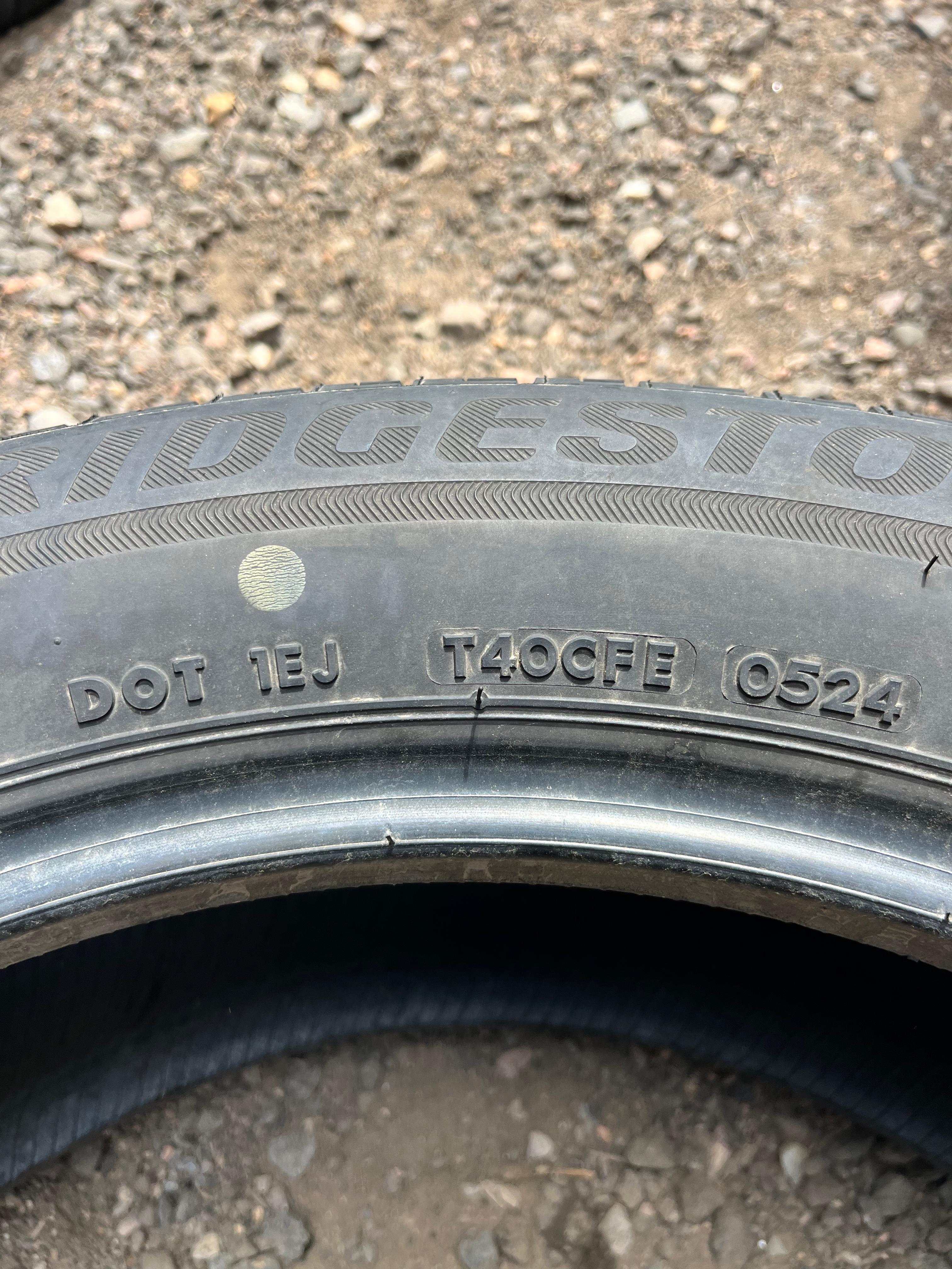 225/55R19 Set (4 Used Tires) Bridgestone Ecopia h/l 422