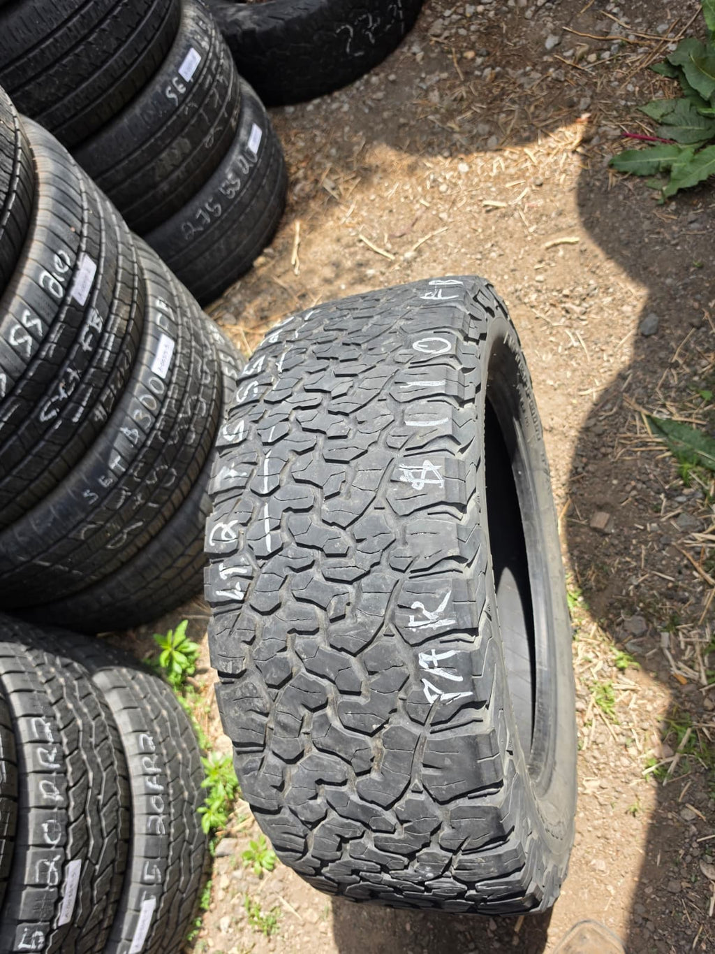 LT275/55R20 Pair (2 Used Tires) BF Goodrich KO3