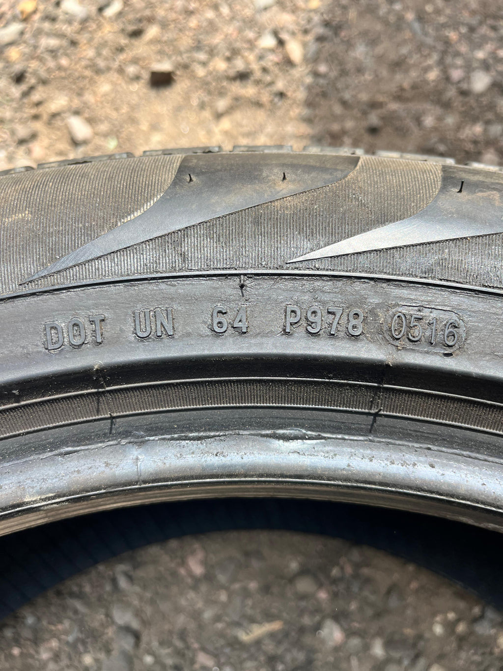 255/50R19 Pair (2 Used Tires) Pirelli Scorpion