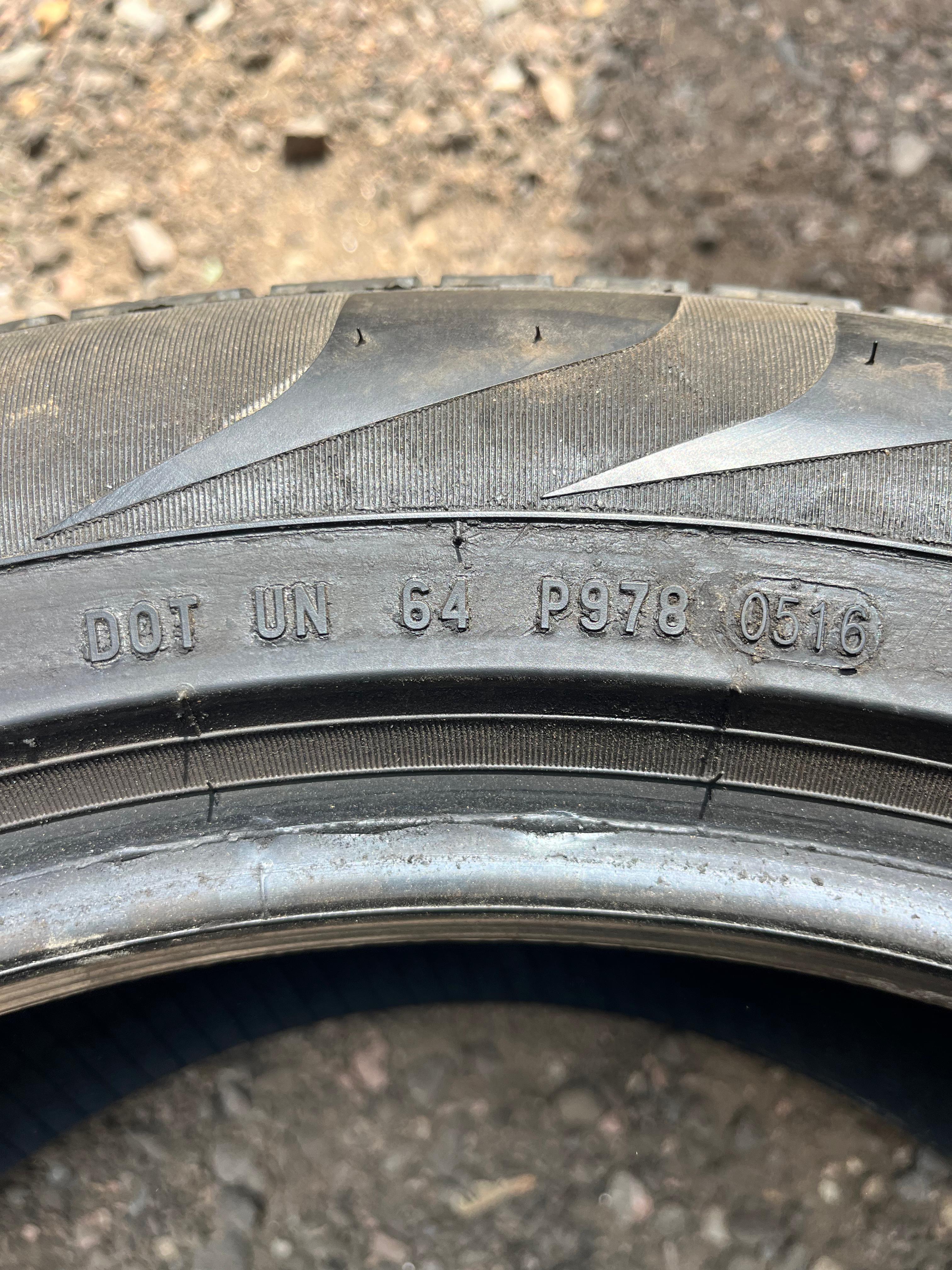 255/50R19 Pair (2 Used Tires) Pirelli Scorpion