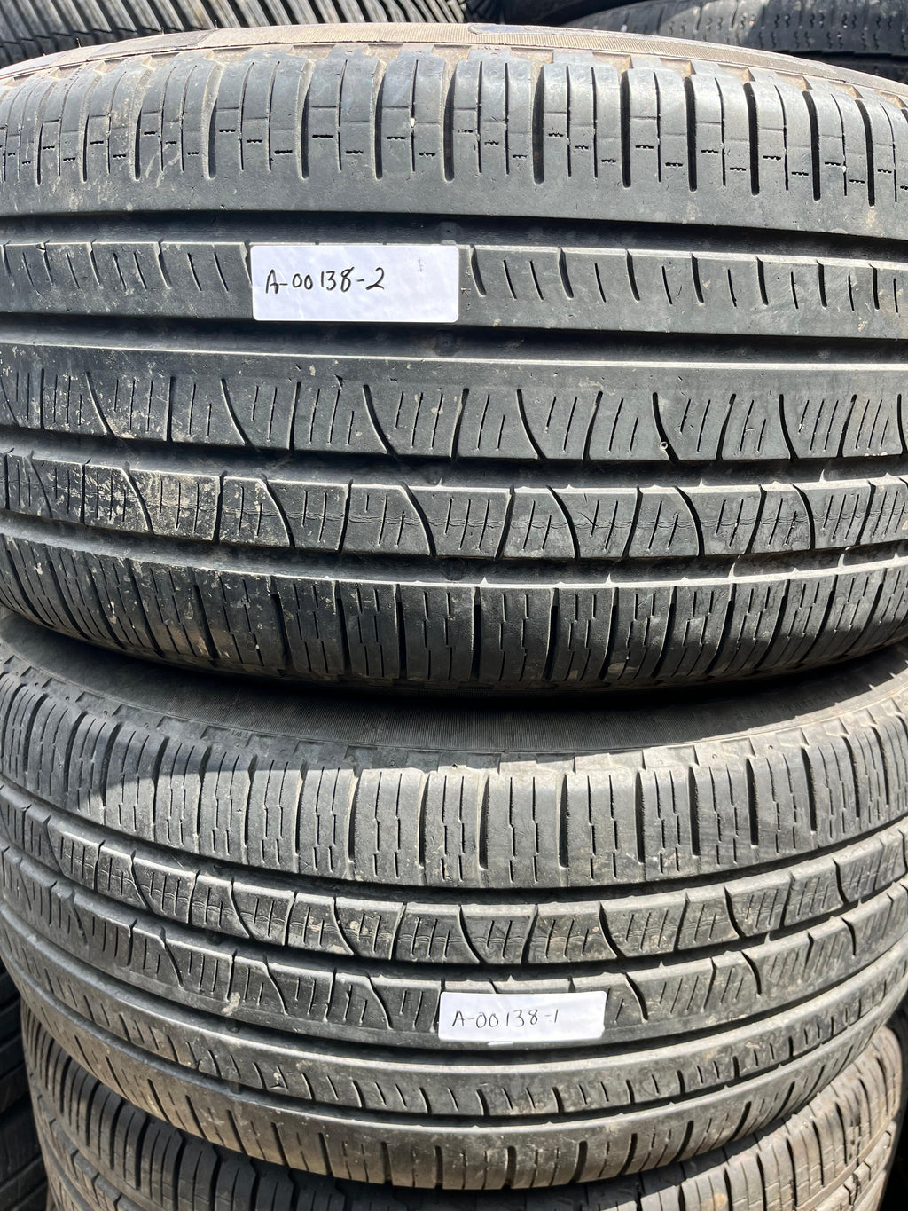 255/50R19 Pair (2 Used Tires) Pirelli Scorpion