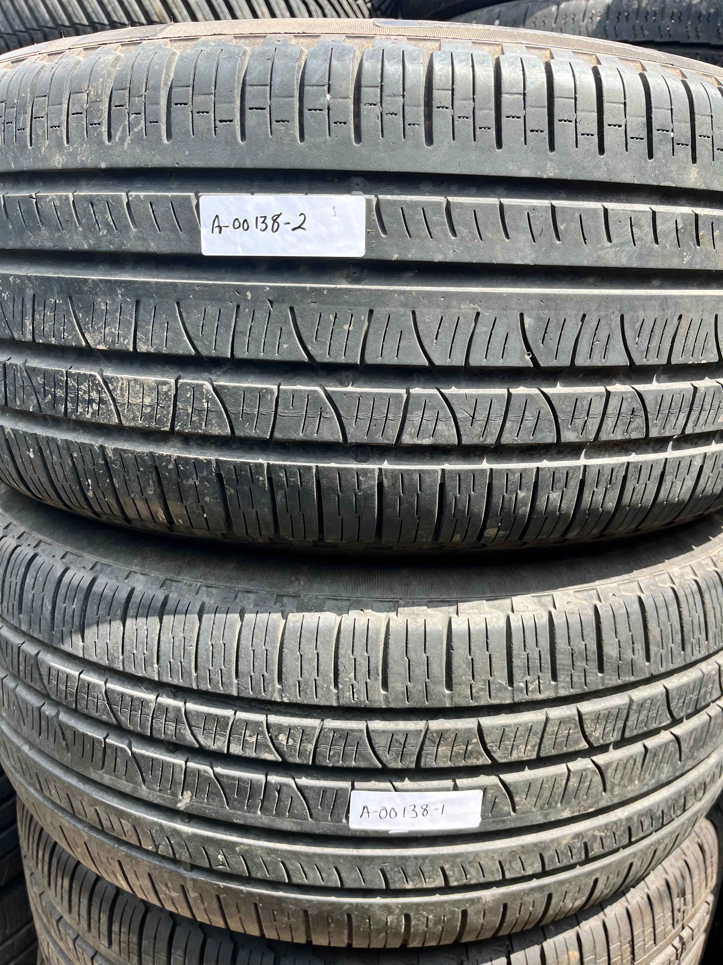 255/50R19 Pair (2 Used Tires) Pirelli Scorpion