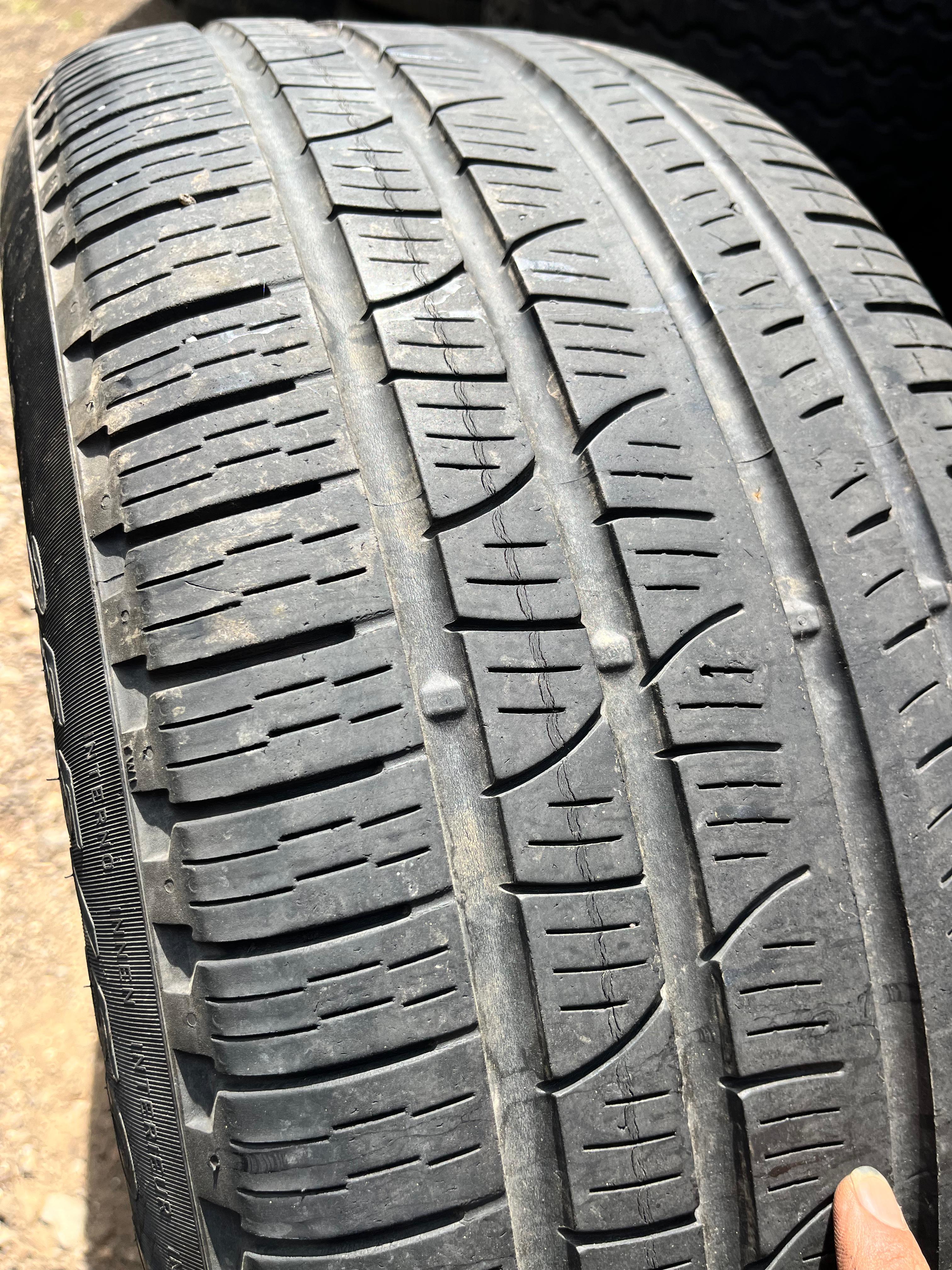 255/50R19 Pair (2 Used Tires) Pirelli Scorpion