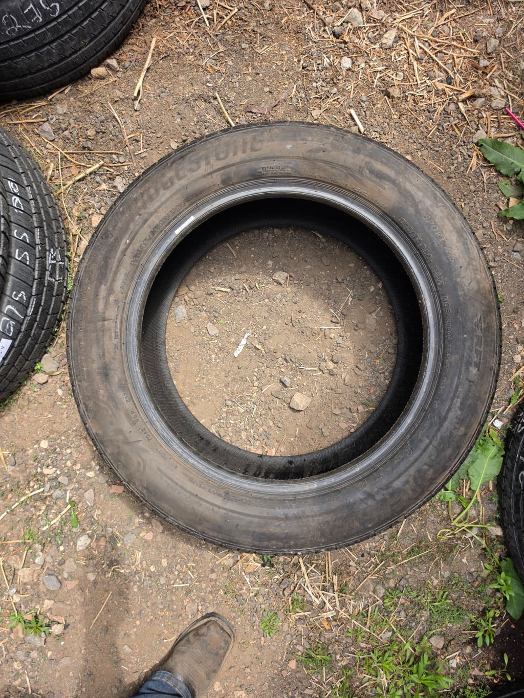 275/50R20 Pair (2 Used Tires) Bridgestone Alenza Sport
